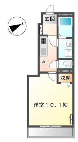 サニーハイムの間取り