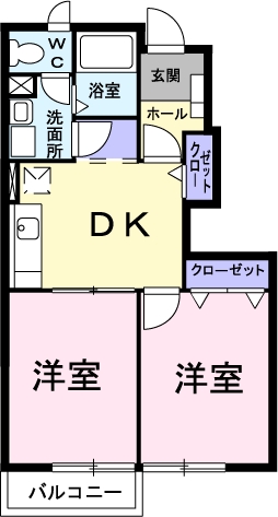 ベル・ウィンズの間取り