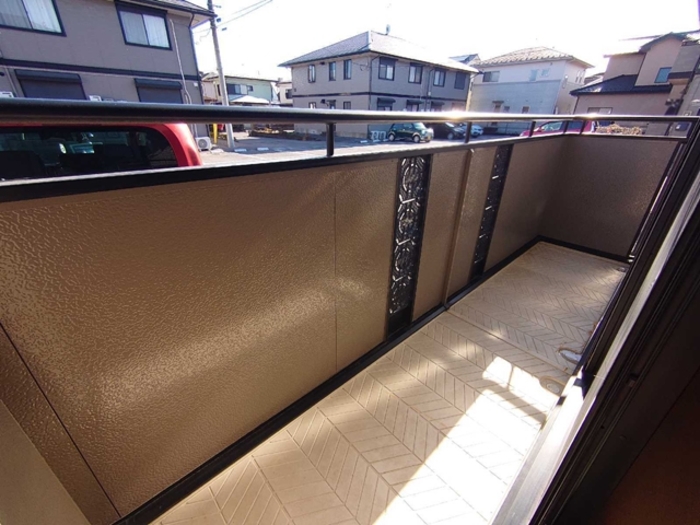 12/26 バルコニー