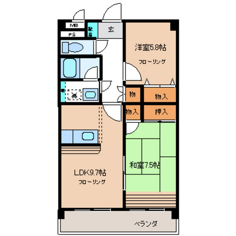 ハレアカラの間取り
