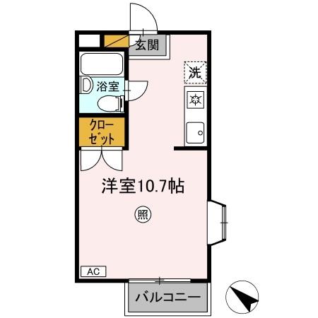 メゾン・ド・浅野Ⅱの間取り