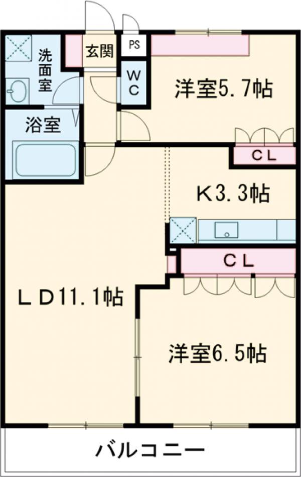 リッチーヒルの間取り