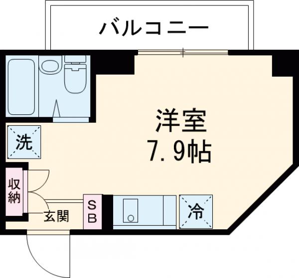 石神ビルの間取り