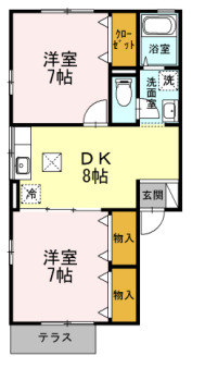 ウィルモア赤道の間取り