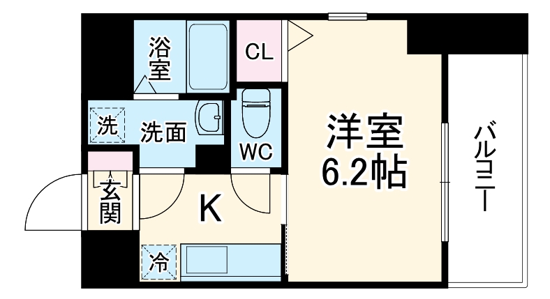 プロスタイルウェルス関内住吉町の間取り