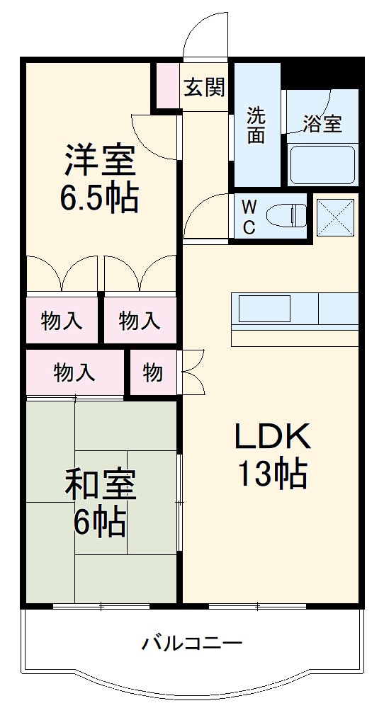 グレイス21の間取り