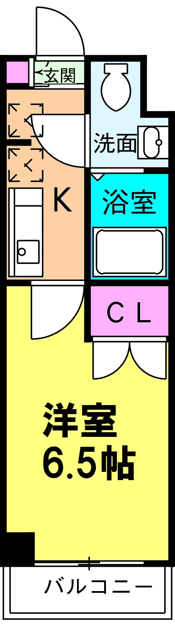 パークキューブ北松戸の間取り