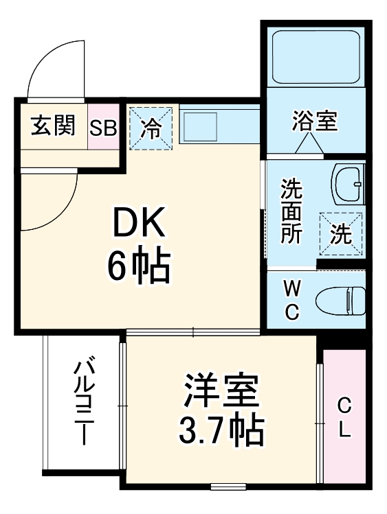ルピナス西大路の間取り