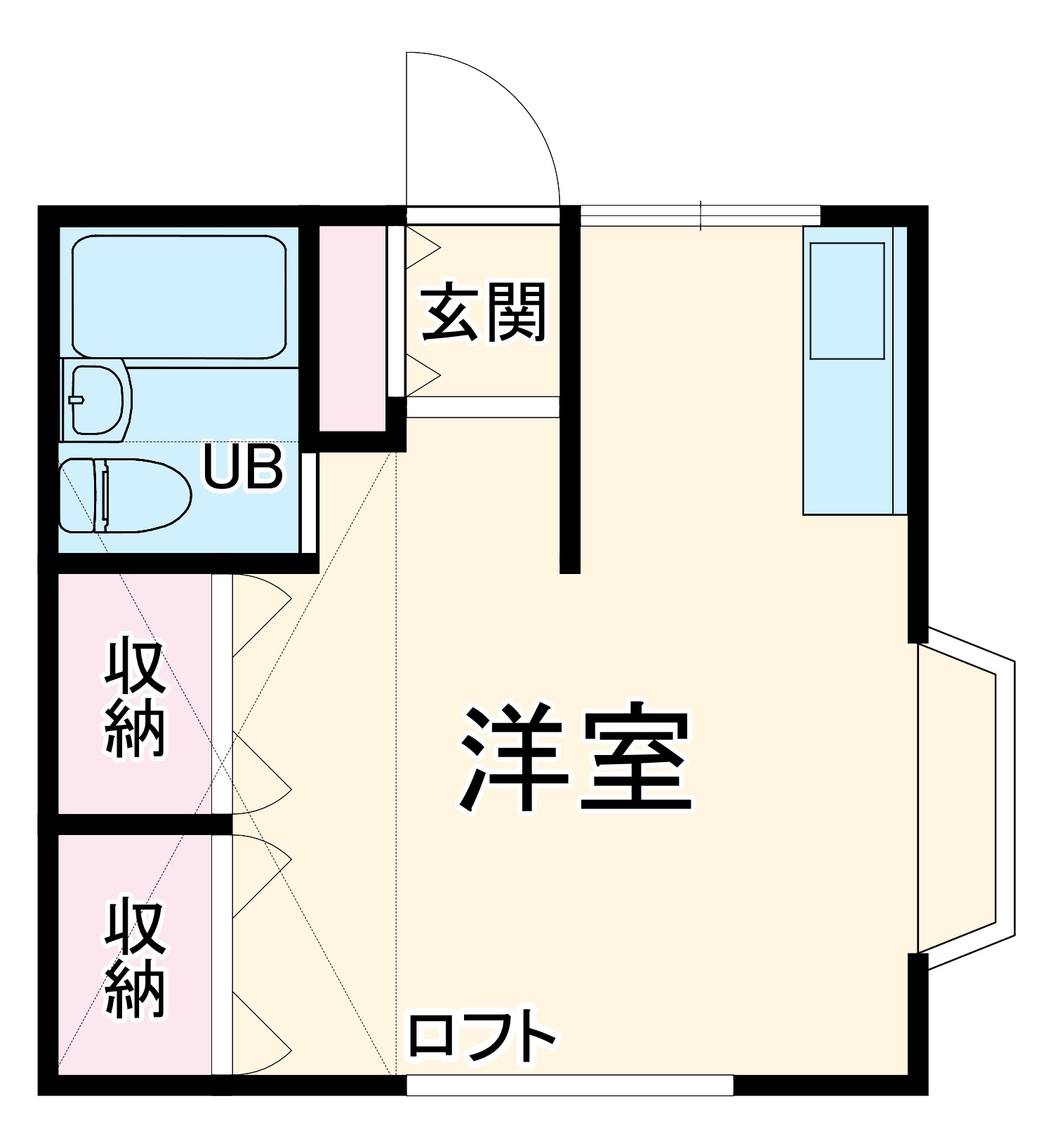 あんずハウスの間取り