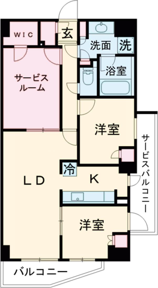 ザ・ケンジントン・レジデンスときわ台の間取り