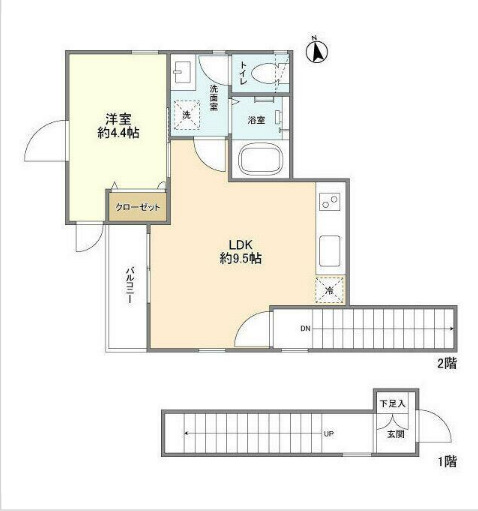 カゼッタスッドの間取り