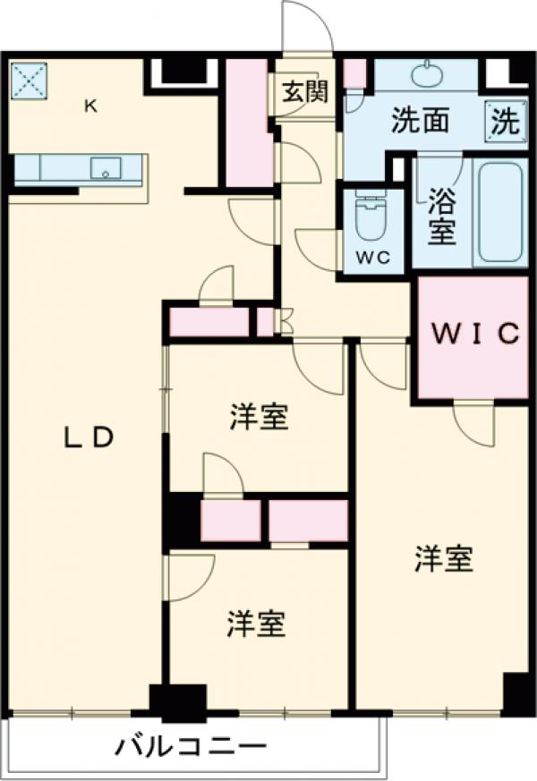 ザ・ケンジントン・レジデンスときわ台の間取り