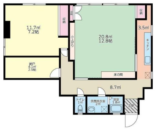 野口ビルの間取り