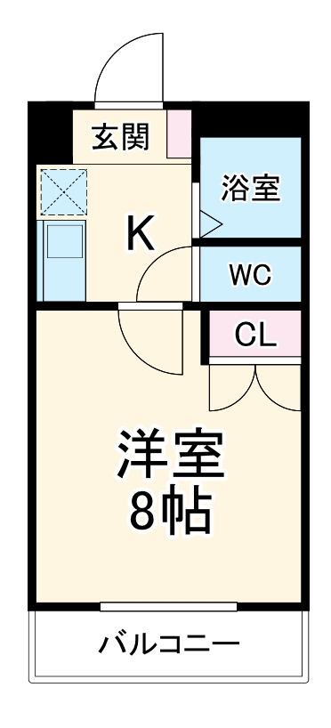 プリート田園の間取り