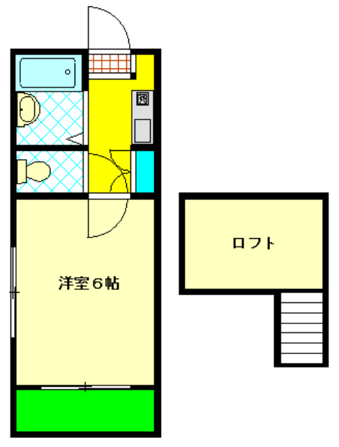グランベール沓谷の間取り