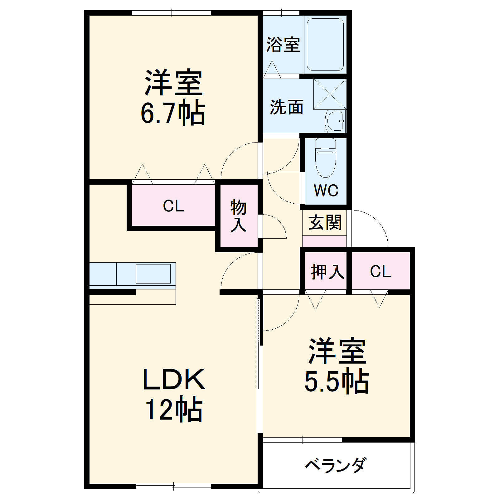 加藤ビルⅠの間取り