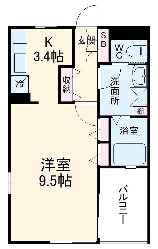 Amour Boisの間取り