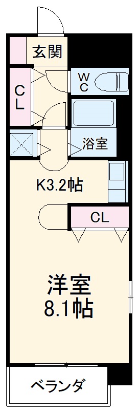 ラナ清水野の間取り