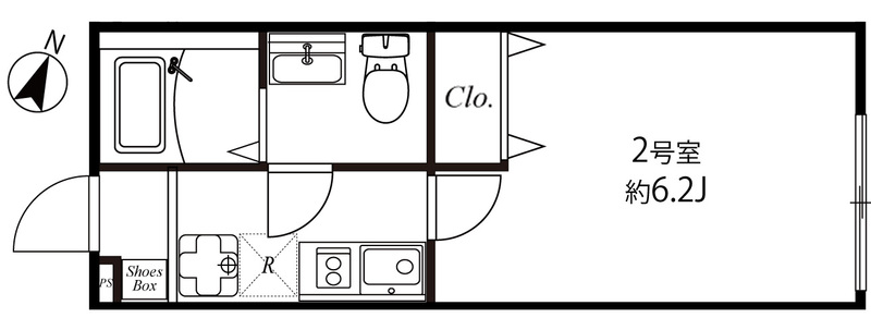 NIKEモダン海老名の間取り