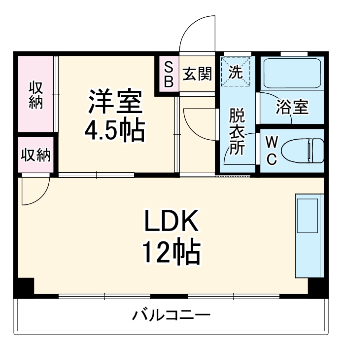 江木ビルの間取り