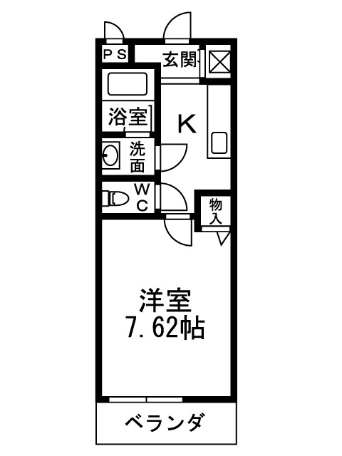 碧空館の間取り