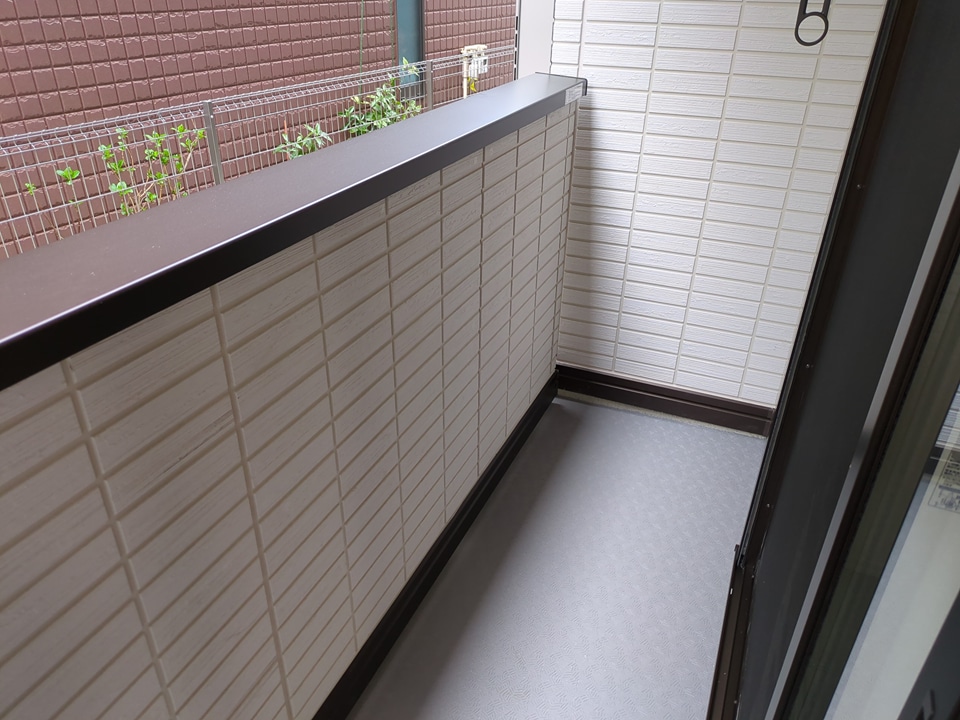 12/26 バルコニー