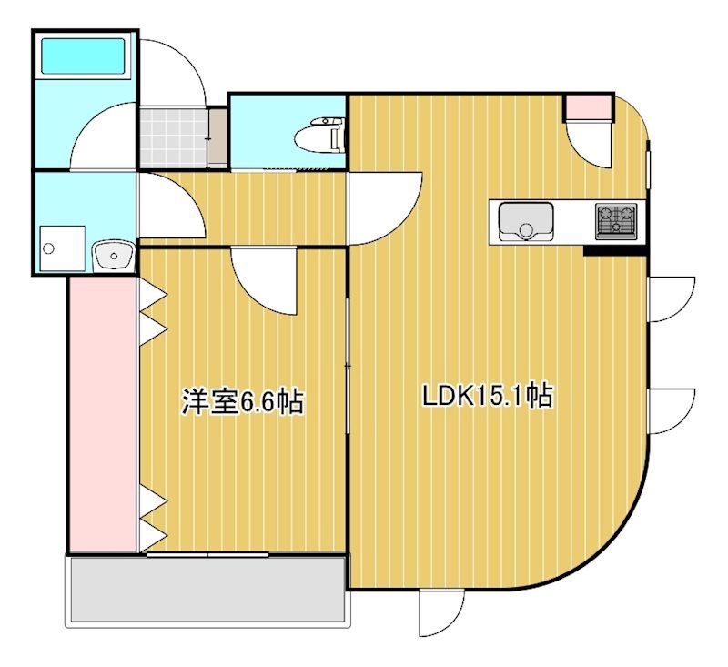 レフィーズの間取り