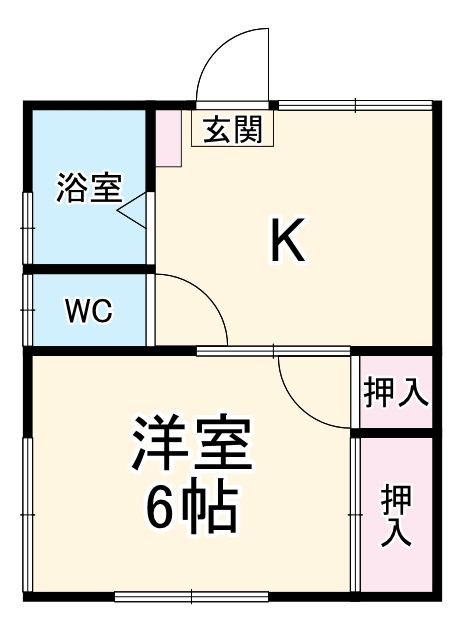 ハイツ望山荘の間取り