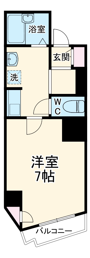 シャイン塩釜ハイツの間取り