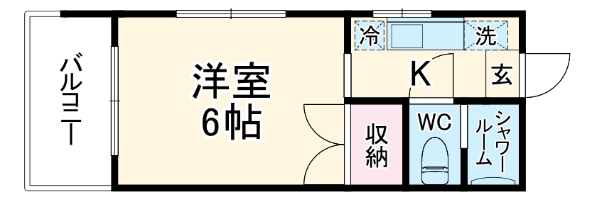 エスポワールさがみ野の間取り