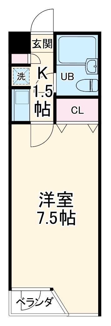 ビラージュ・ド・フルールの間取り