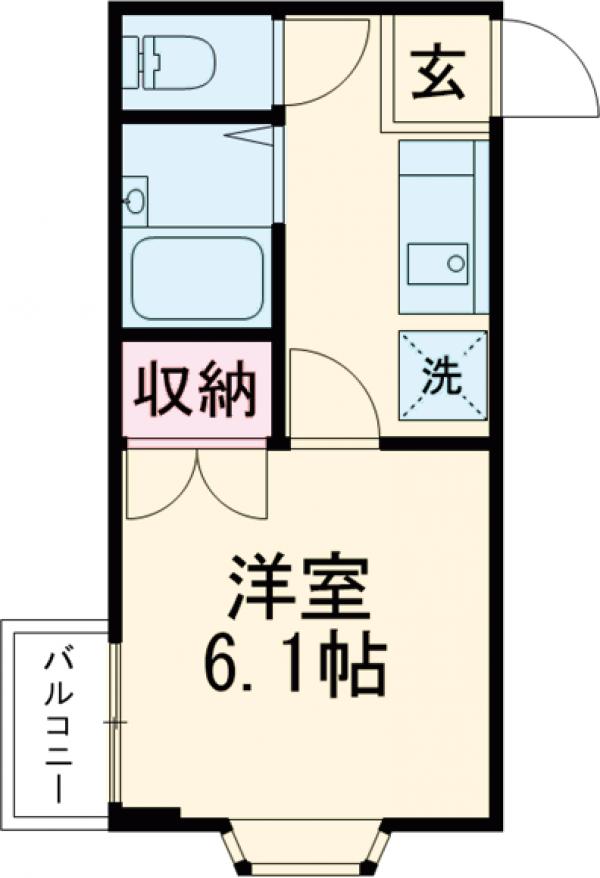 パールハイツの間取り