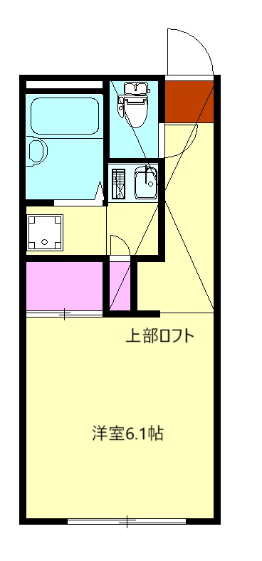 パレス泉Ⅲの間取り