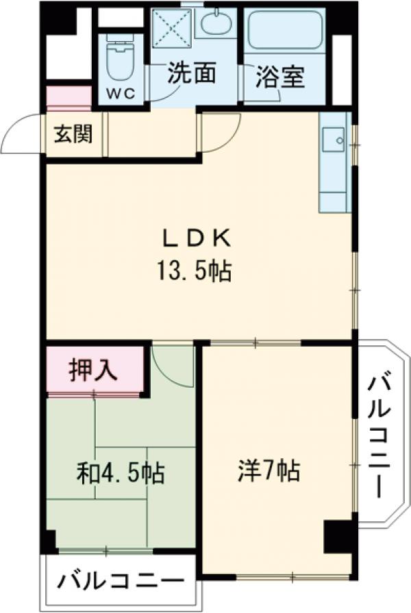 西谷商事株式会社第一ビルの間取り