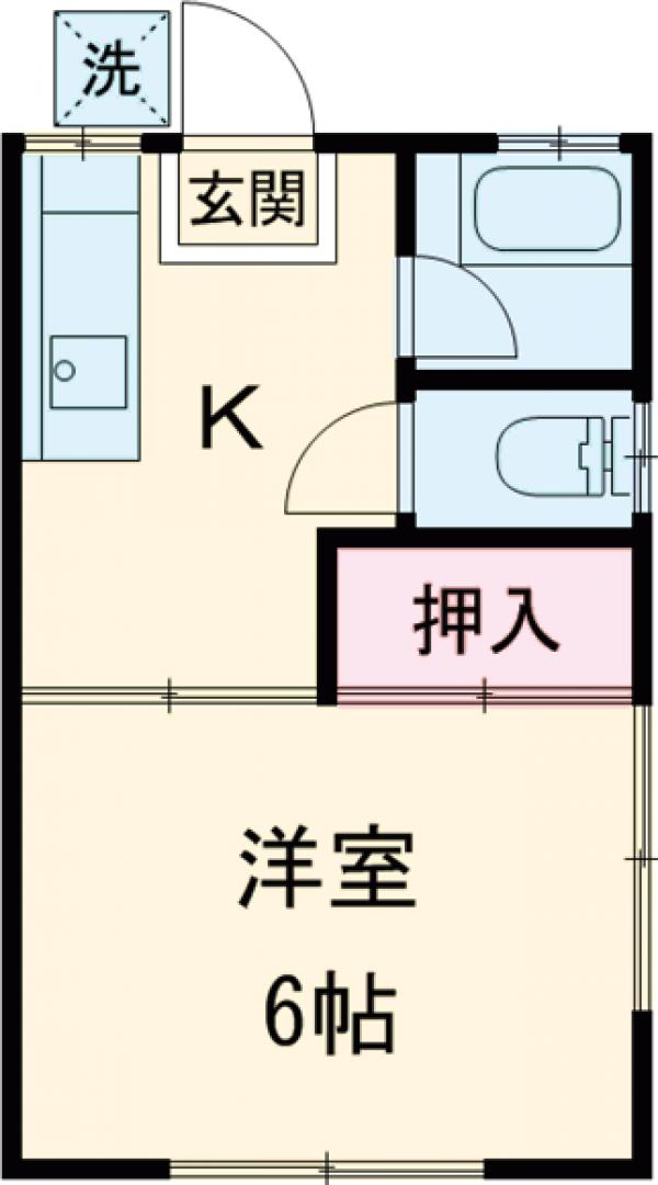 清水ハウス南棟の間取り
