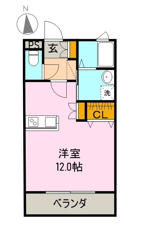 シャルムの間取り
