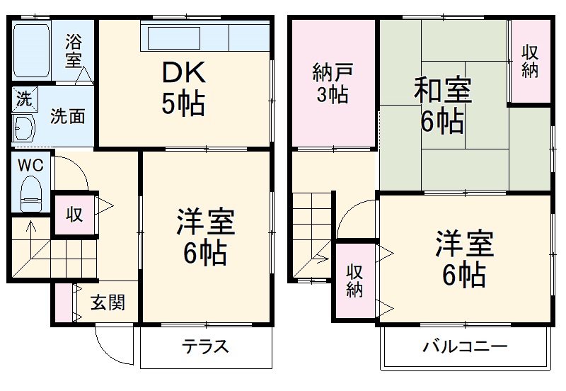 ガーデンハイム西野の間取り