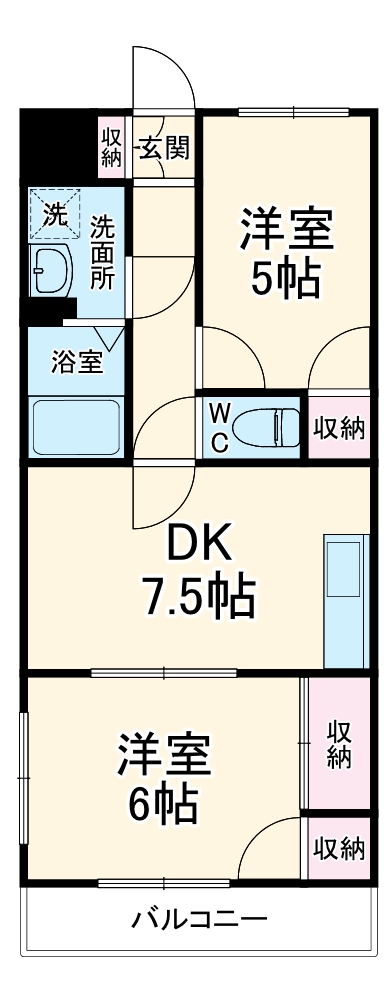 グレース・トーエイの間取り