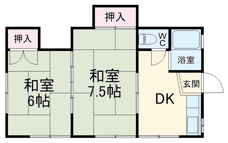 コーポ常盤の間取り