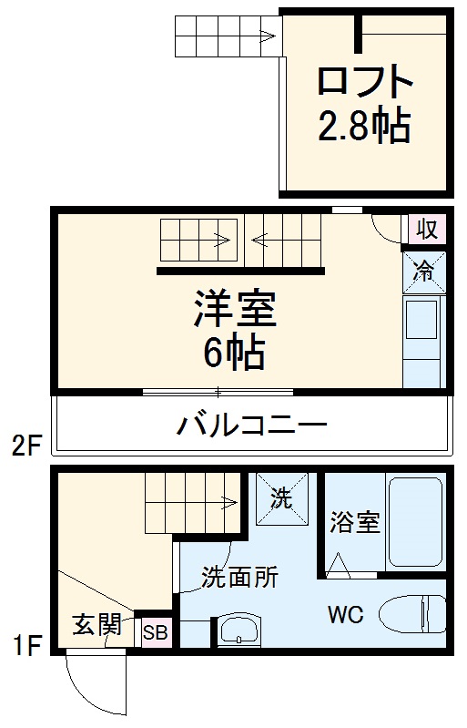 LE COCON好本町の間取り