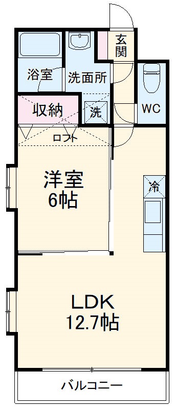 モン・サン・ミシェルの間取り