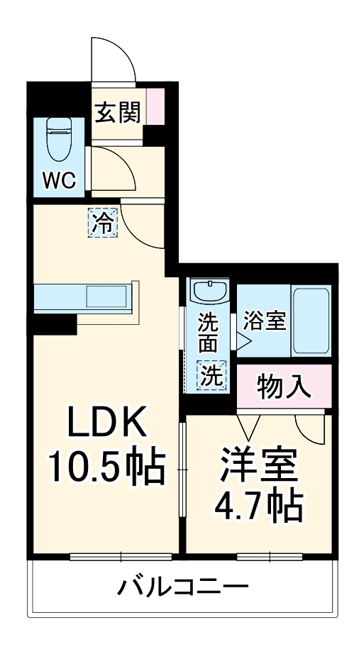 ラ・シャペルリー湘南平塚の間取り