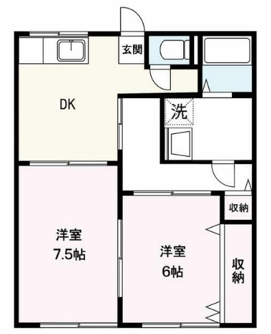 セレストKの間取り