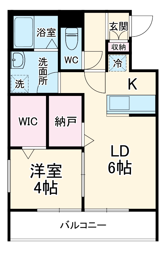 リーブルファイン東宮原の間取り