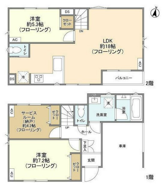 Kolet阿佐ヶ谷の間取り
