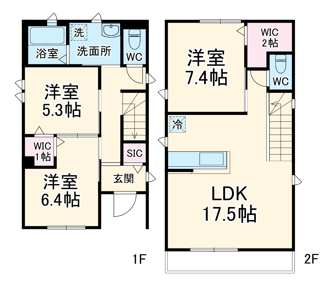 リッツベルの間取り