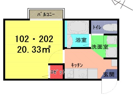 ソフィアテラス武里の間取り