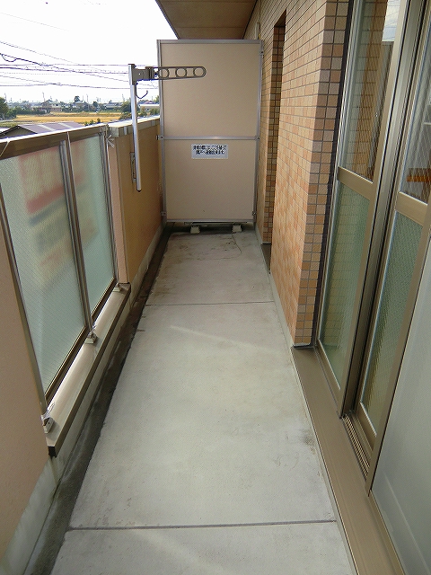 12/22 バルコニー