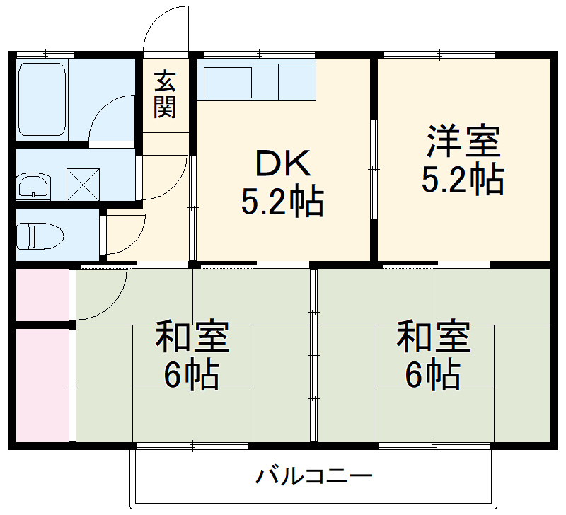菊地ハイツの間取り