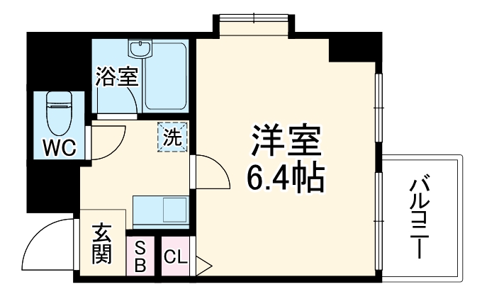 ベラジオ四条堀川の間取り